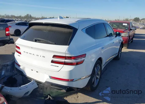 2021 Genesis Gv80 3.5T Awd Advanced из США, поврежденный, VIN KMUHCESC0MU066588